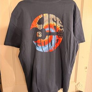 Life Is Good Navy Blue Graphic Tee